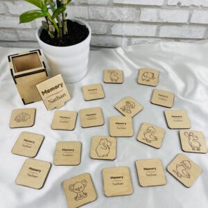 Memory en Bois Personnalisé