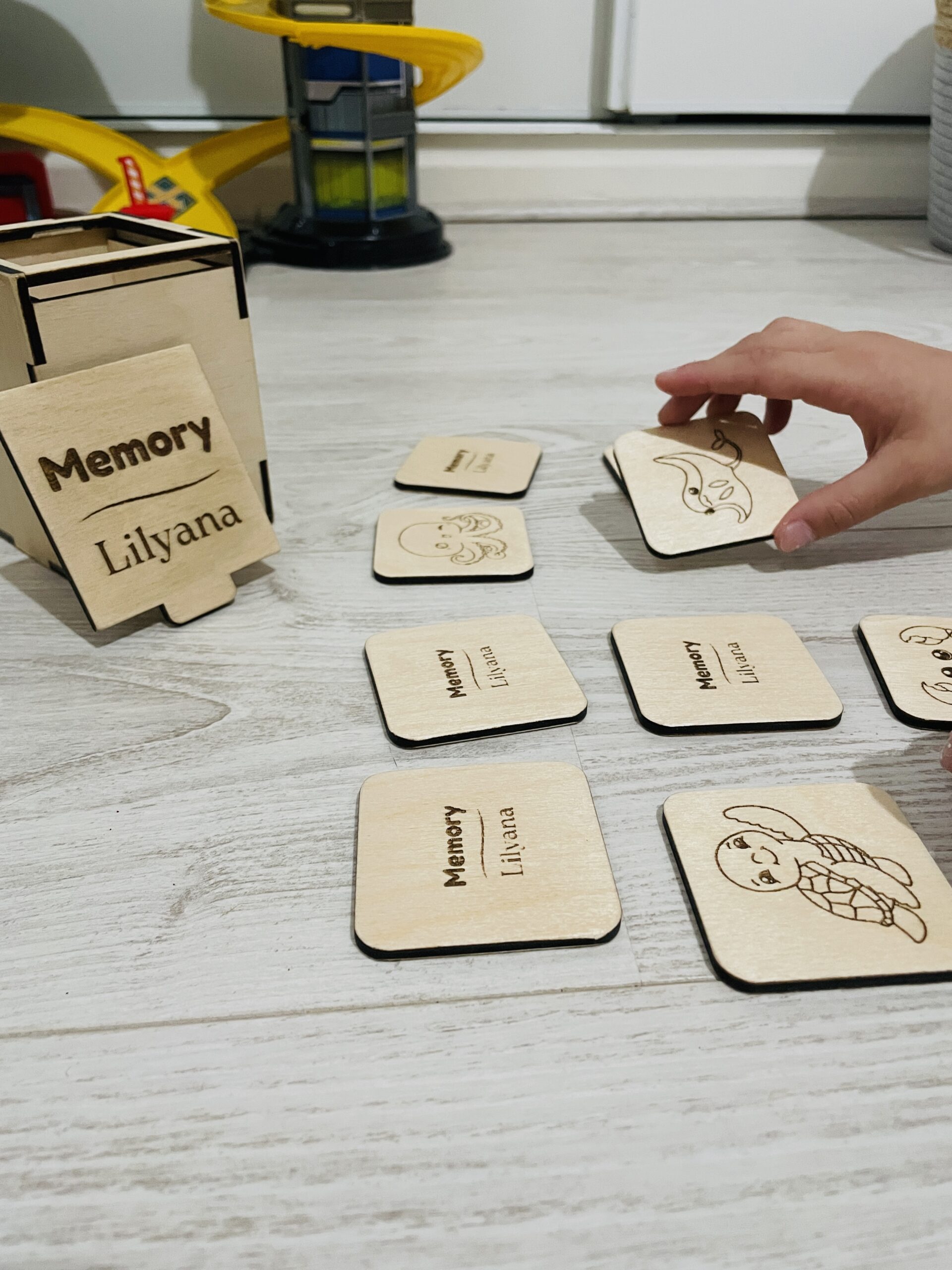 Memory en Bois Personnalisé