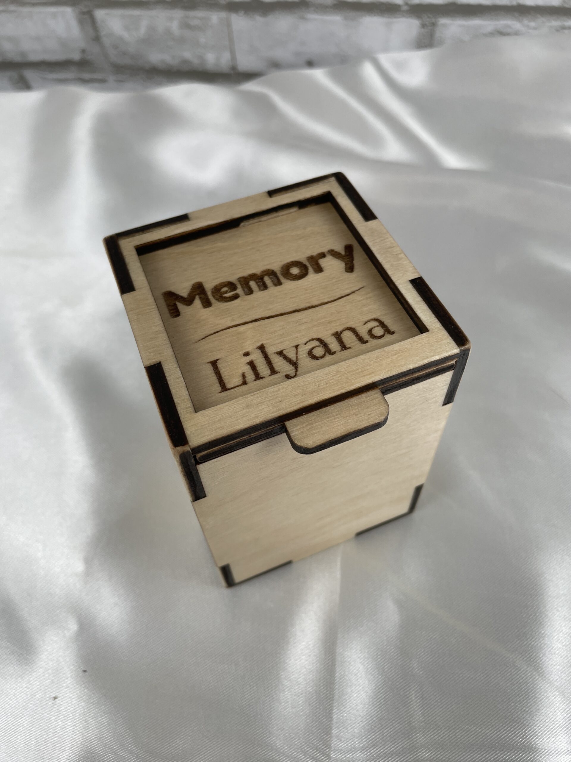 Memory en Bois Personnalisé