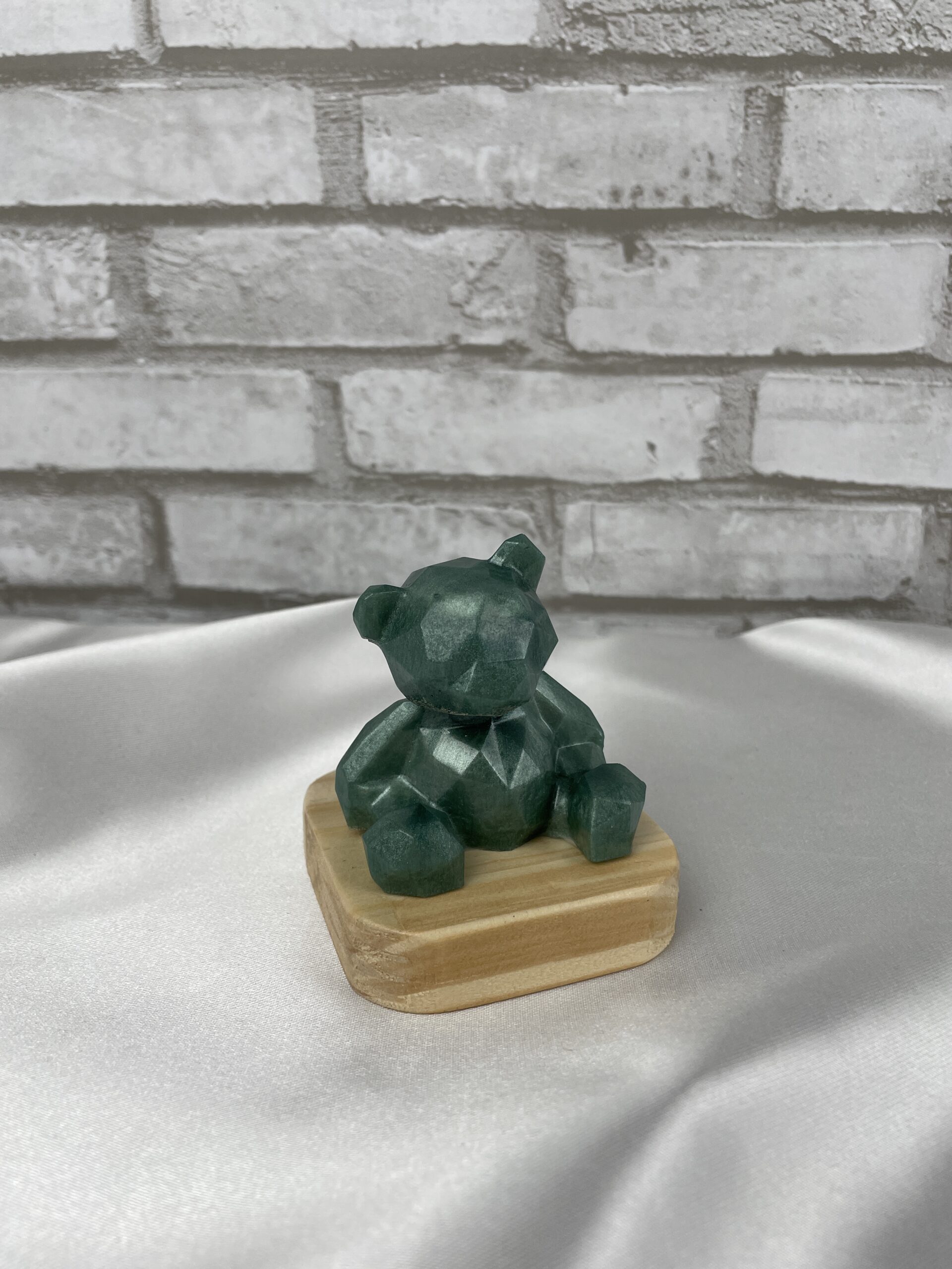 Animaux en Résine Époxy sur Socle en Bois